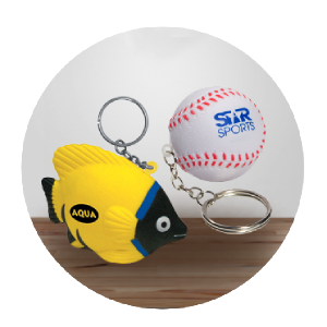 Keychain Stress Balls Keychain Stress Balls